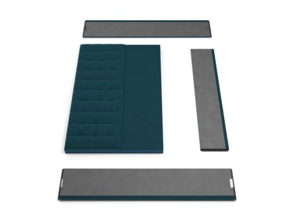 Кровать Lonax Аврора велюр Dolly-2 140х200