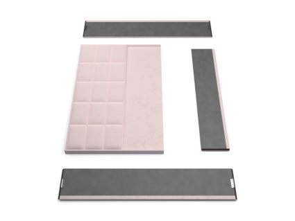 Кровать Lonax Адель велюр Dolly-1 120х190