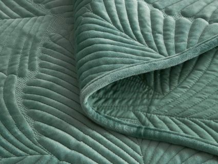 Покрывало Софи де Марко Ноэль (изумруд) 240х260