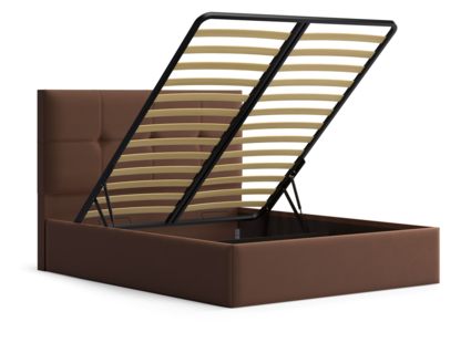 Кровать Lonax Алегра велюр Dolly-8 (с подъемным механизмом)