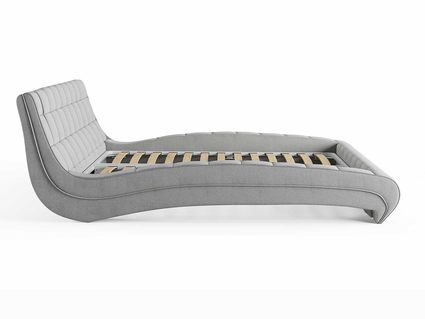 Кровать Сонум Milano Рогожка Мокко (с подъемным механизмом) 140х200