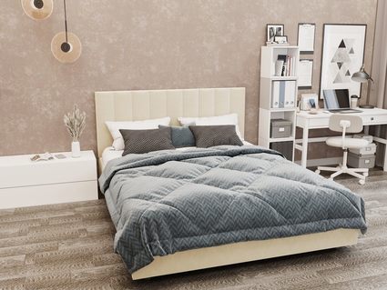 Кровать Димакс Лероса Крем с подъемным механизмом