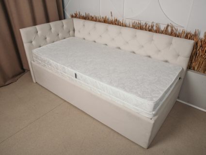 Кровать Димакс Бриони Альбус с подъемным механизмом 90х190