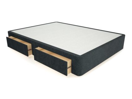 Кровать Mr.Mattress Site Box велюр Grey 140х195