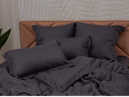 Комплект постельного белья Софи де Марко Моне (антрацит) 194