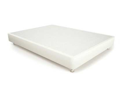 Кровать Mr.Mattress Fine Box экокожа White 120х195