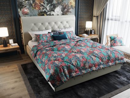 Кровать Димакс Андрия Шоколад с подъемным механизмом 140х190