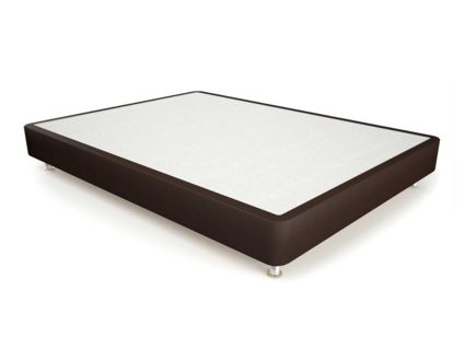 Кровать Mr.Mattress Fine Box экокожа Brown 200х200