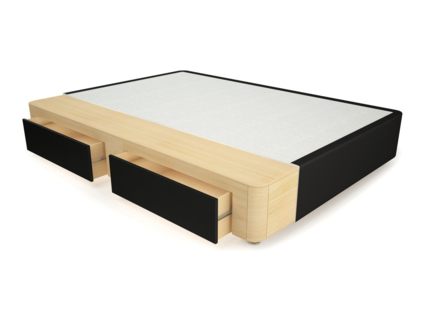 Кровать Mr.Mattress Site Box экокожа Black 269