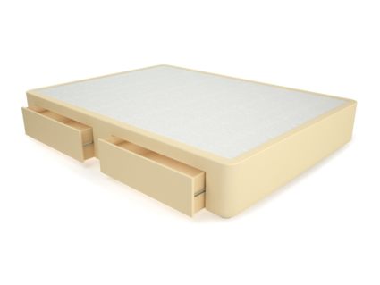 Кровать Mr.Mattress Site Box экокожа Beige 180х195