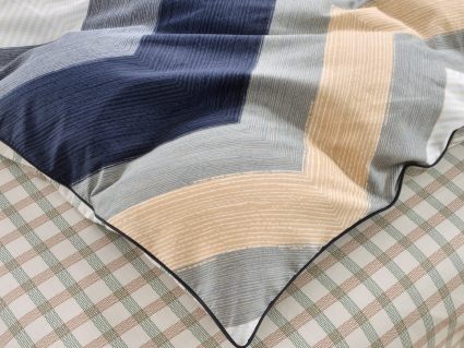 Комплект постельного белья Софи де Марко Девис (синий) 1,5-спальный