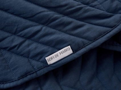 Покрывало Софи де Марко Мориц (синее) 160х220