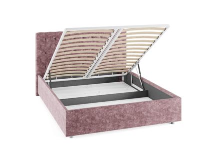 Кровать Сонум Florence Кашемир Синий (с подъемным механизмом) 90х190