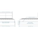 Кровать Lonax Марселла велюр Dolly-8 (с основанием) 120х200