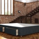 Кровать Mr.Mattress Site Box велюр Grey 180х190