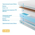 Матрас Промтекс-Ориент Soft 18 Standart Combi 1 140х180