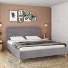 Кровать Sontelle Style Kipso Malta grey 90х200