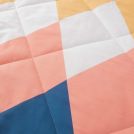 Комплект постельного белья Софи де Марко Ромбики (цветной) с одеялом 1,5-спальный