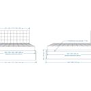 Кровать Lonax Аврора велюр Dolly-1 (с подъемным механизмом) 140х200