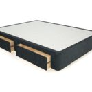 Кровать Mr.Mattress Site Box велюр Grey 120х195