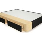 Кровать Mr.Mattress Site Box экокожа Black 200х190